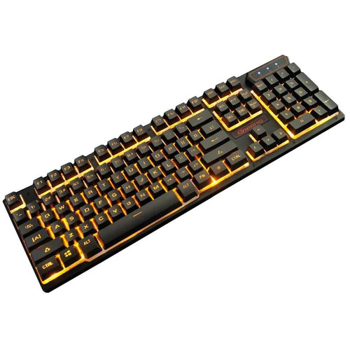 Color Rainbow LED Backlit Gaming Keyboard